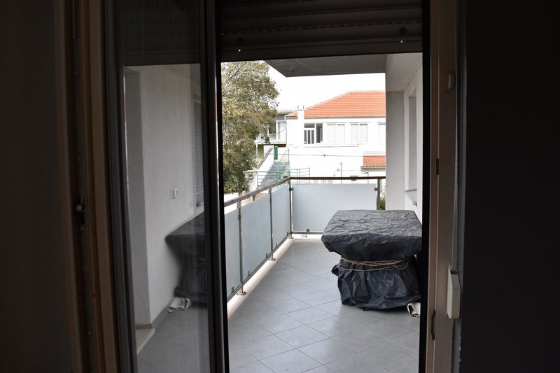 Az A1897 apartman terasza Zadarban, Horvátországban - Panorama Scouting.