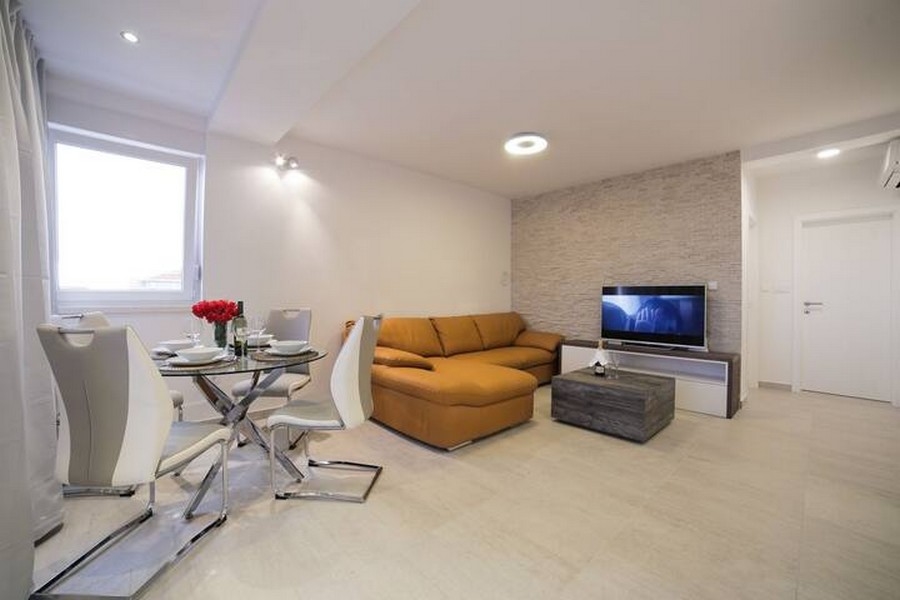 Az A2698-as ingatlan nappalija Horvátországban, Pag-sziget - Panoráma cserkészet