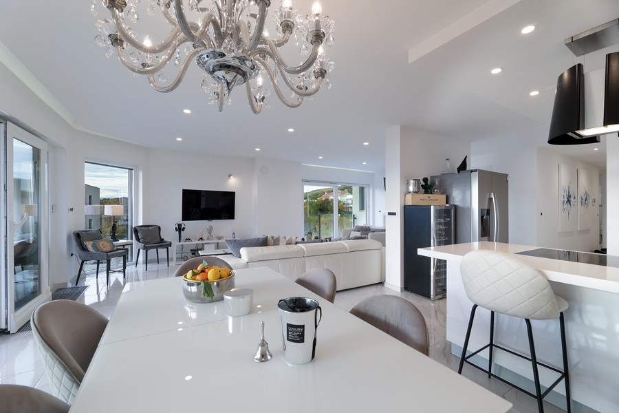 Az A2703-as ingatlan nappalija Horvátországban, Rijeka - Panorama Scouting