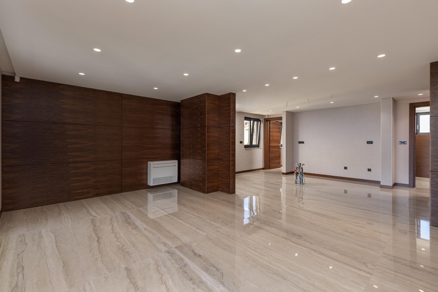 Az A2716-os ingatlan egyterű lakóterülete eladó a horvátországi Krk szigeten.