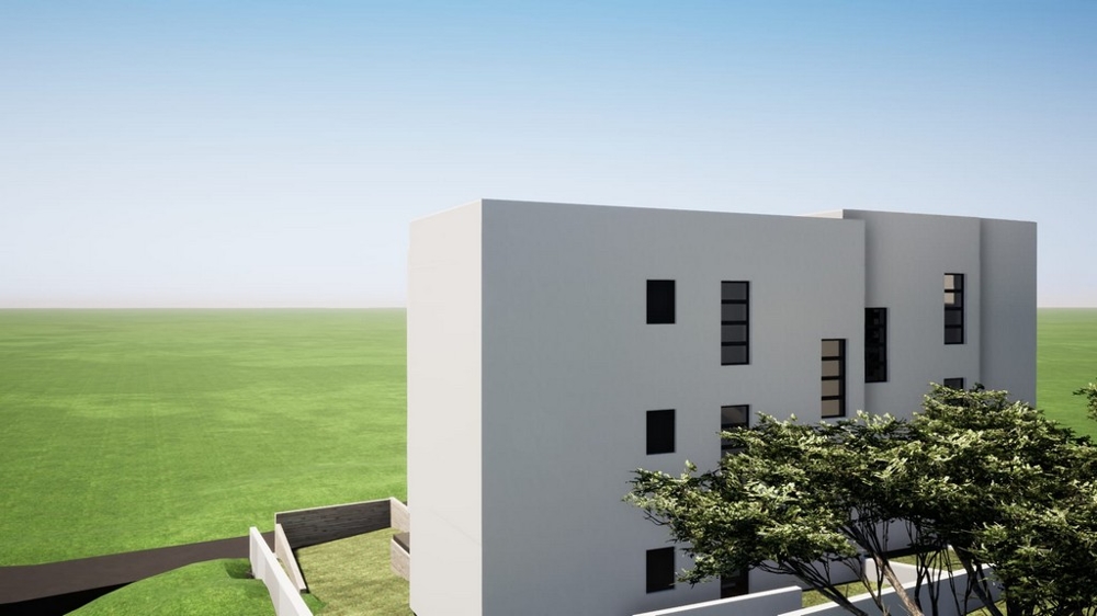 Penthouse tetőterasszal és kilátással a tengerre