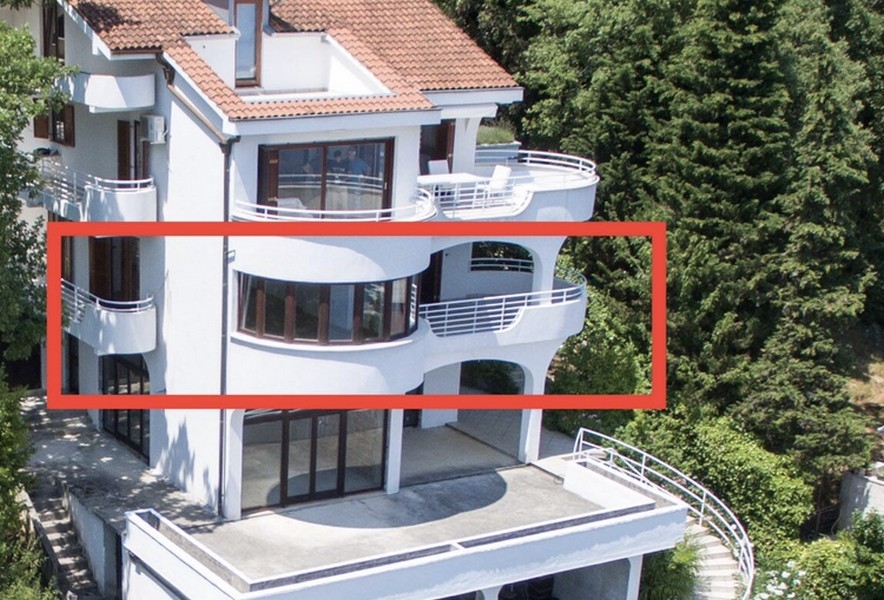 Az A2769, Opatija apartman ezen a pirossal jelölt emeleten található.