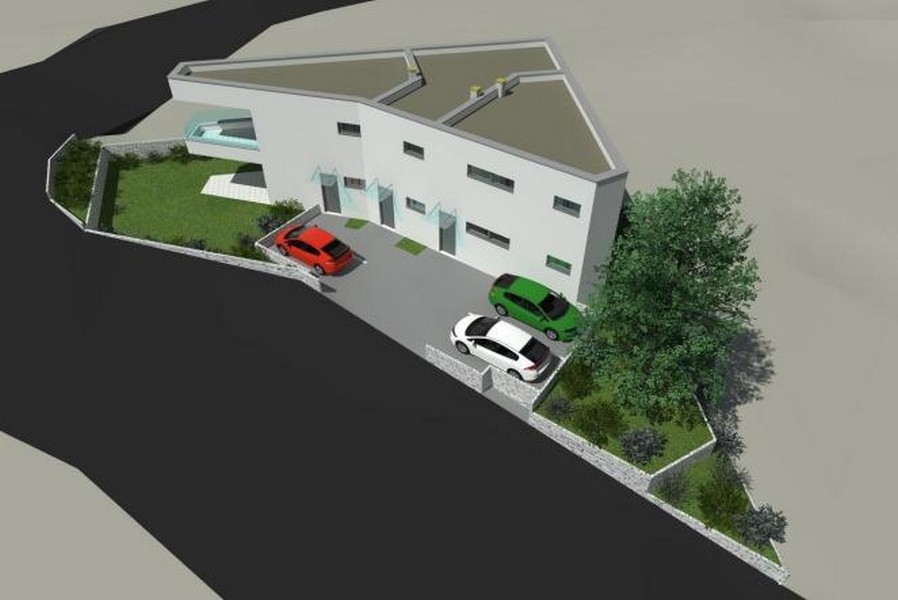 Új apartmanok Punatban, Krk szigetén.