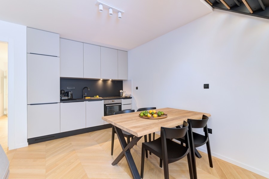 Teljesen felszerelt apartman felszerelt konyhával