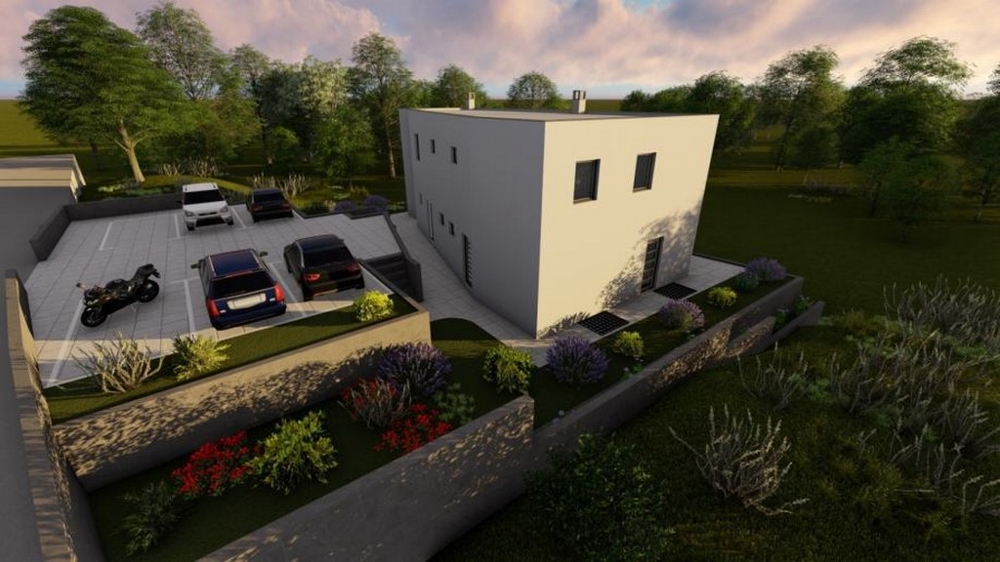 Új építésű lakás 3 emeleten 3 parkolóhellyel