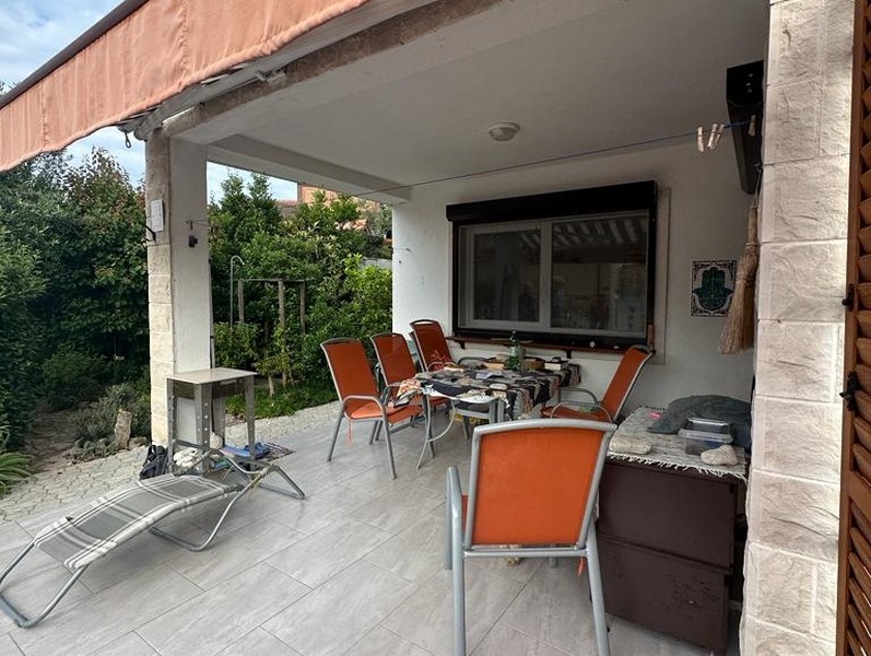 Terasz a horvátországi A2998 ingatlan földszintjén - Panoráma cserkészet.