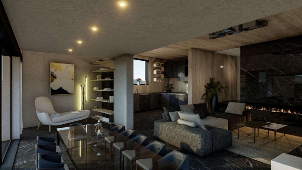 Nyitott konyha étkezővel