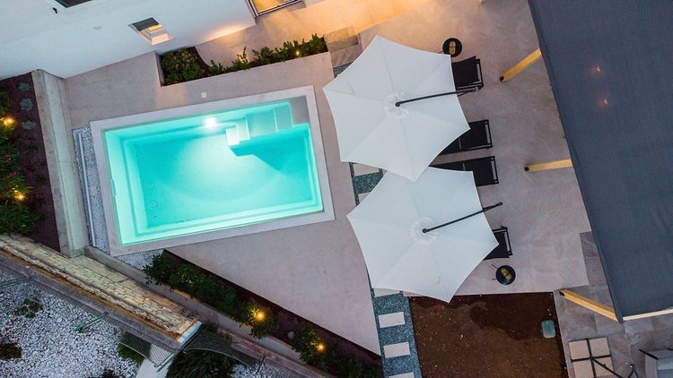 Vásároljon lakást kerttel és úszómedencével Horvátországban - Panorama Scouting A3007.