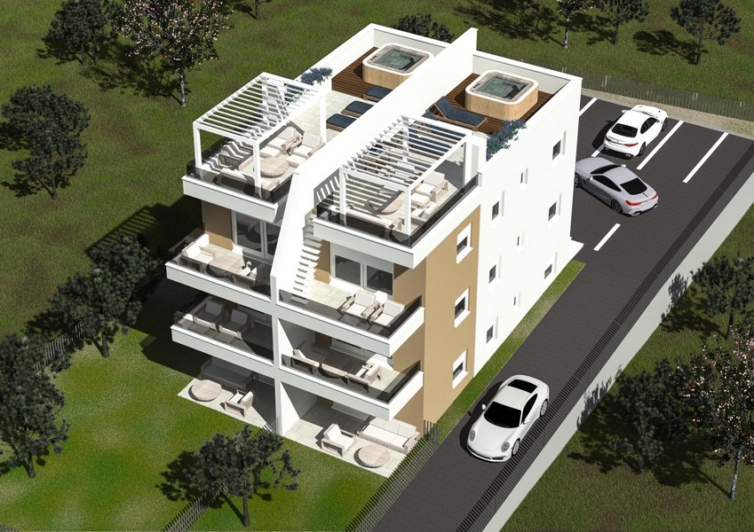 Új és modern ingatlan Horvátország - Panorama Scouting