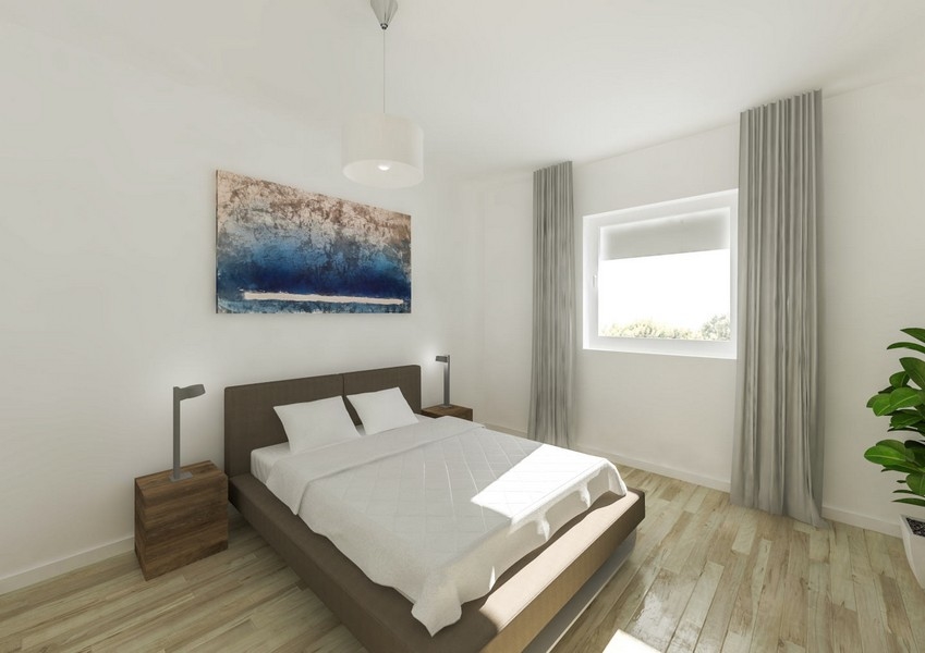 Világos hálószobák ablakokkal