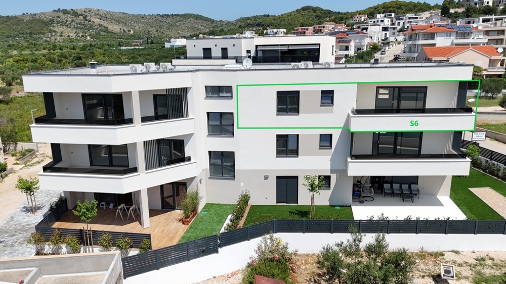 Modern új apartman A3361 Vodicében, Sibenik régióban, Dalmáciában.