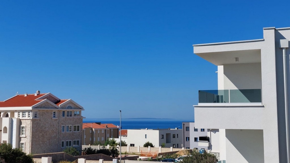 Tengerre néző ingatlan A3393 Pag szigetén Horvátországban - Panorama Scouting.