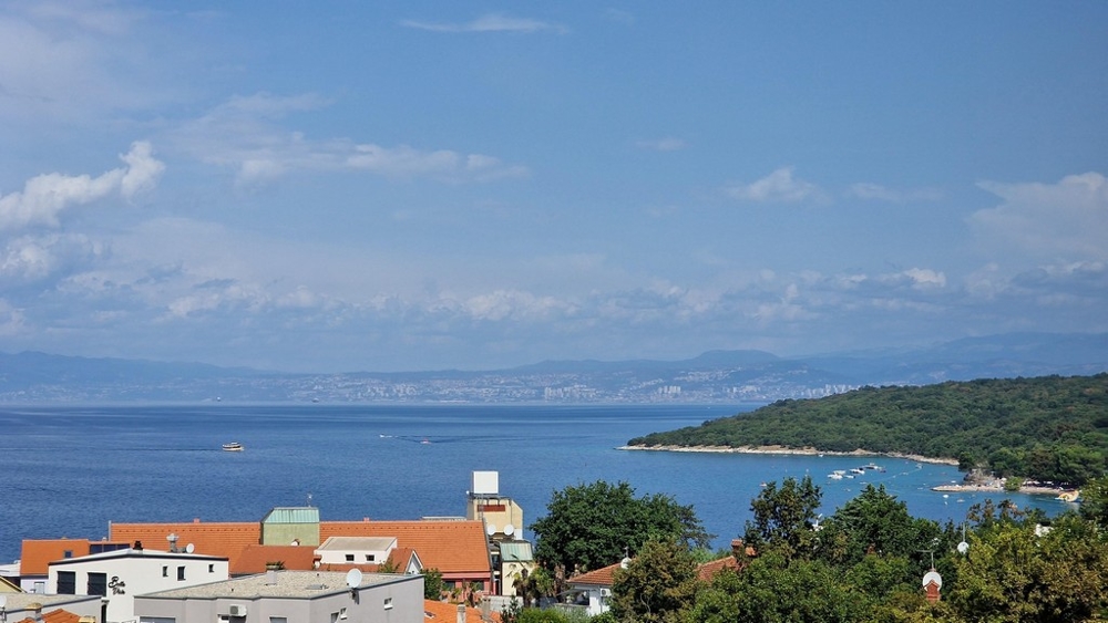 Vásároljon gyönyörű tengerre néző lakást a horvátországi Krk szigeten - Panorama Scouting.