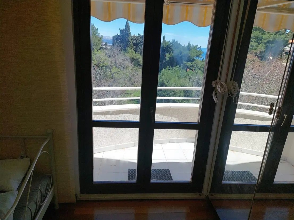 Kilátás a horvátországi A3472 ingatlan teraszáról - Panorama Scouting.