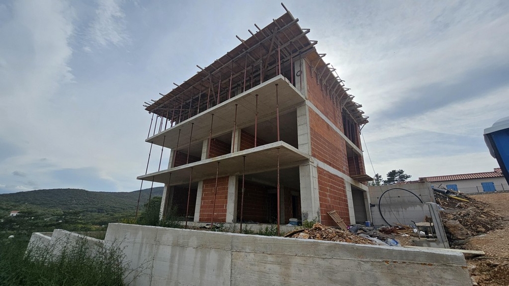 Az A3479-es ingatlan építkezése Horvátországban - Panorama Scouting.