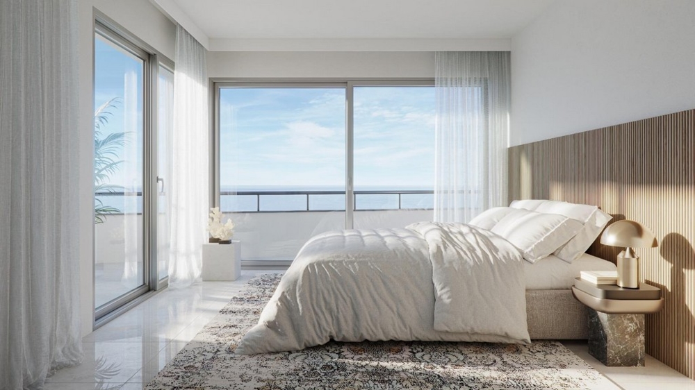 Tengerre néző hálószoba a Krk-i A3532 ingatlanban