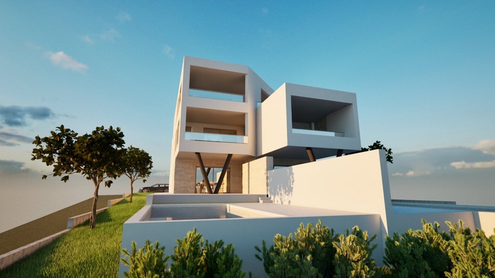 Eladó modern penthouse Vodicében, Dalmáciában - Panorama Scouting A3577.