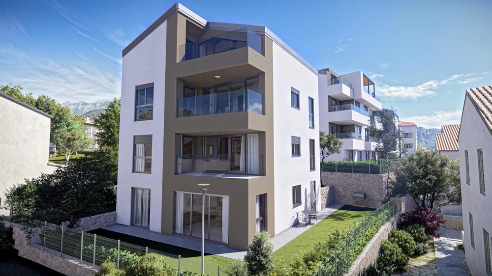 Vásároljon lakást a tenger mellett Horvátországban, Novi Vinodolski közelében.