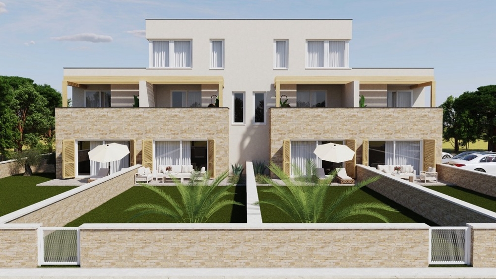 Új építésű lakások eladók Privlakában, Horvátországban.