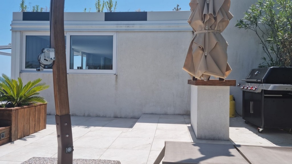 Grillező a saját tetőteraszon