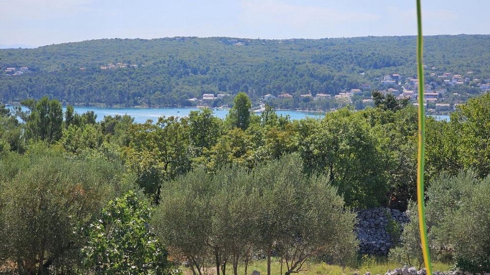 Tengerre néző apartman Soline-ban, Krk szigetén