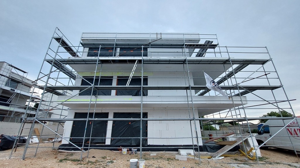 Új lakások eladók Novaljában, Horvátországban.