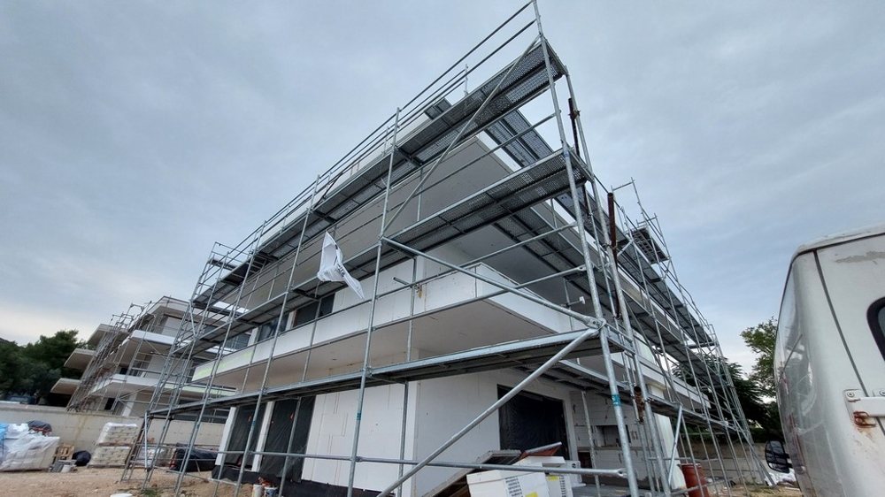 A horvátországi Pag-i A3731 lakás héja.