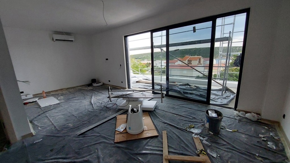 Lakóterület kijárattal az A3731-es ingatlan teraszára.