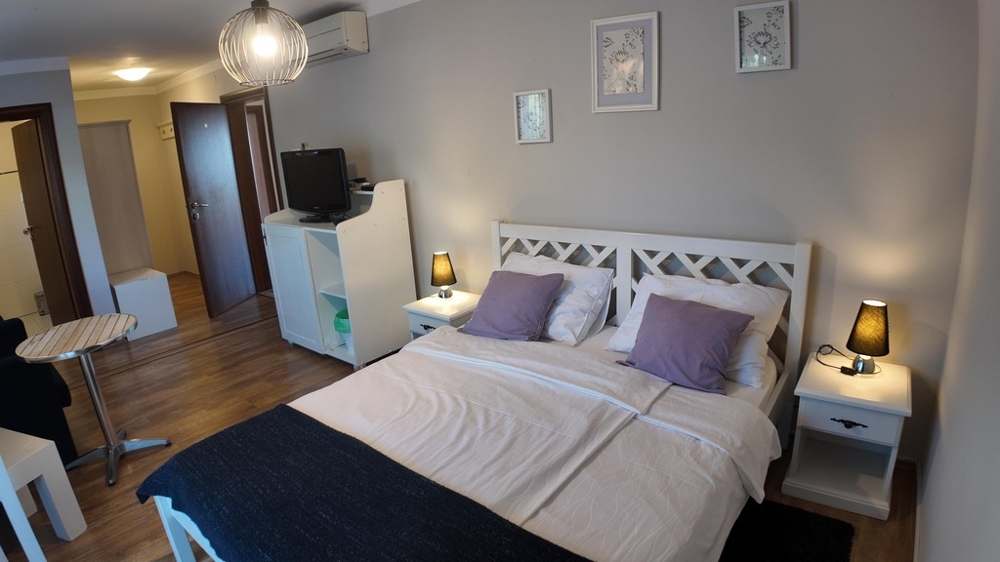 Az A3767-es apartman hálószoba.