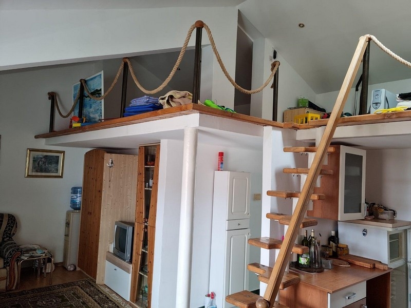 Kilátás a horvátországi A3810 apartman praktikus galériájára.