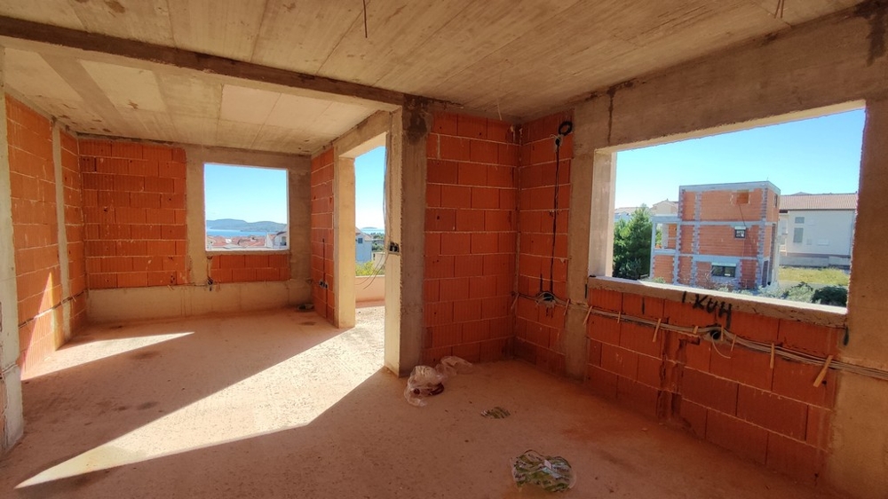 Az A3817-es ingatlan héja Vodicében, Horvátországban.