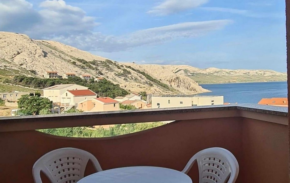 Tengerre néző apartman A3826 Horvátországban.