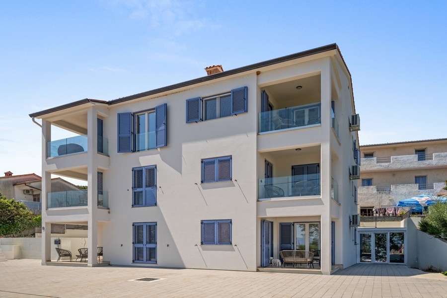 Tengerre néző apartmanok A3835 Horvátországban.