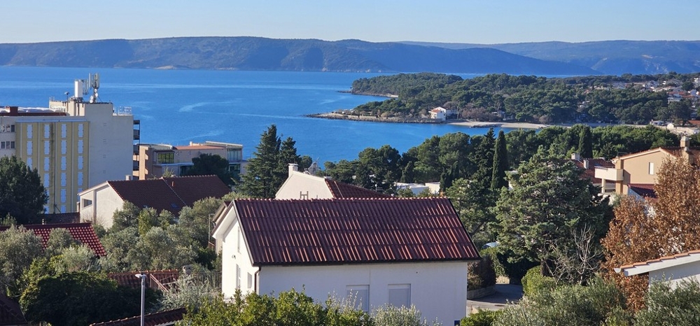 Tengerre néző ingatlan A3837 Krk-ben, Krk-sziget - Panorama Scouting.