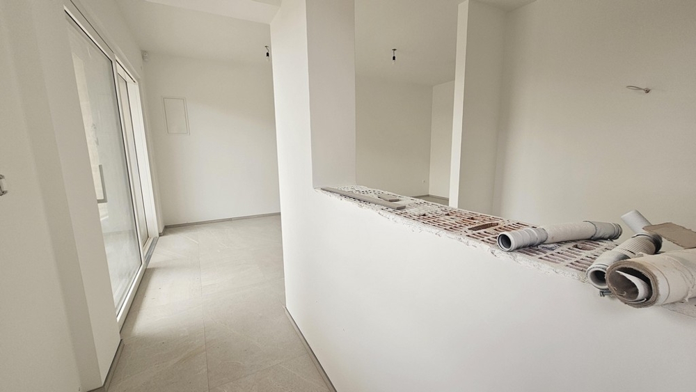 Nyitott konyha egy új épületben