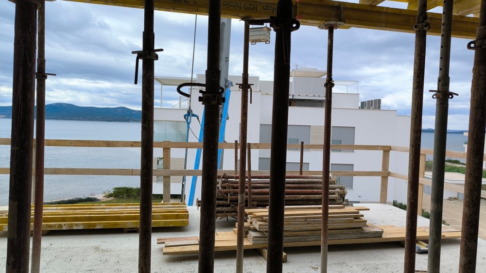 Új építési projekt Horvátországban folyamatban