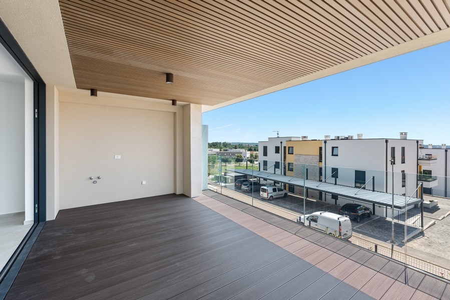 Fedett terasz az A3874 ingatlanhoz Isztria, Horvátország.