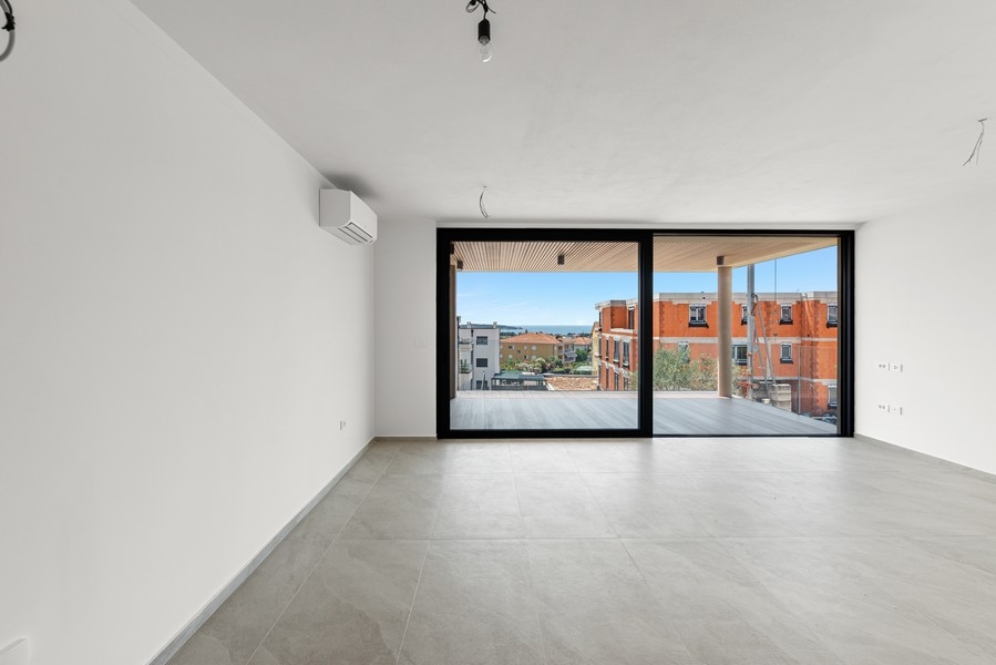 Tengerre néző apartman A3874 Novigradban, Isztria - Panorama Scouting.