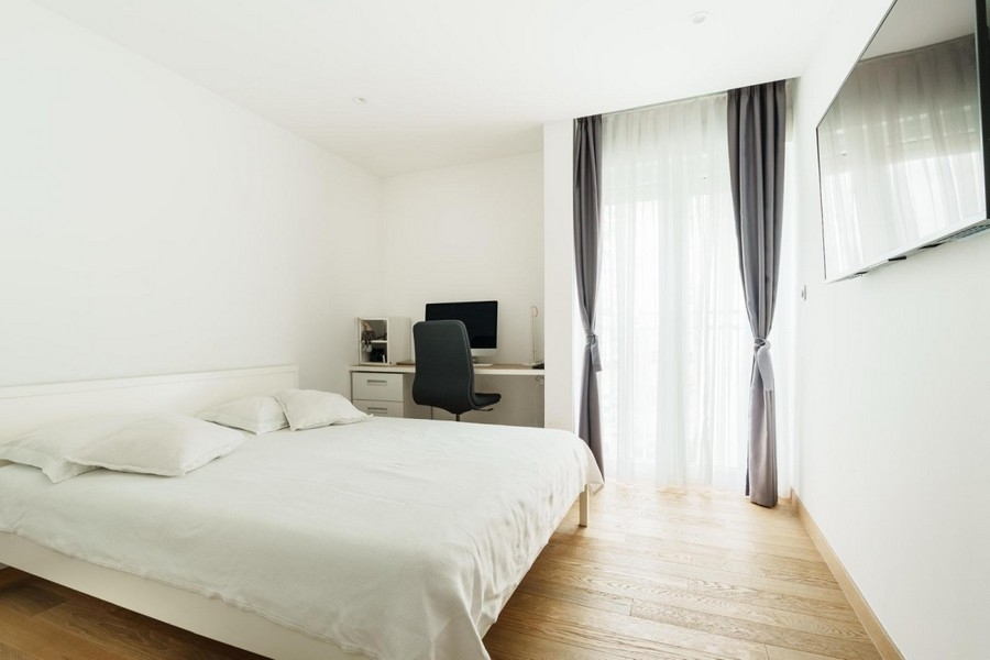 Erkélyes hálószoba apartman Splitben