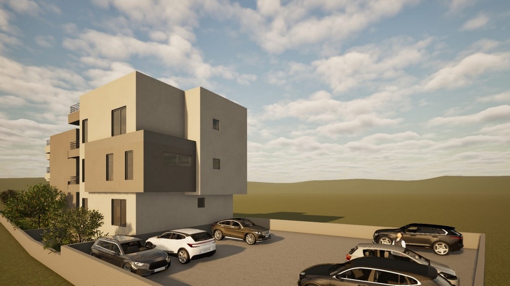 Modern többcsaládos ház új építési projekt Horvátországban