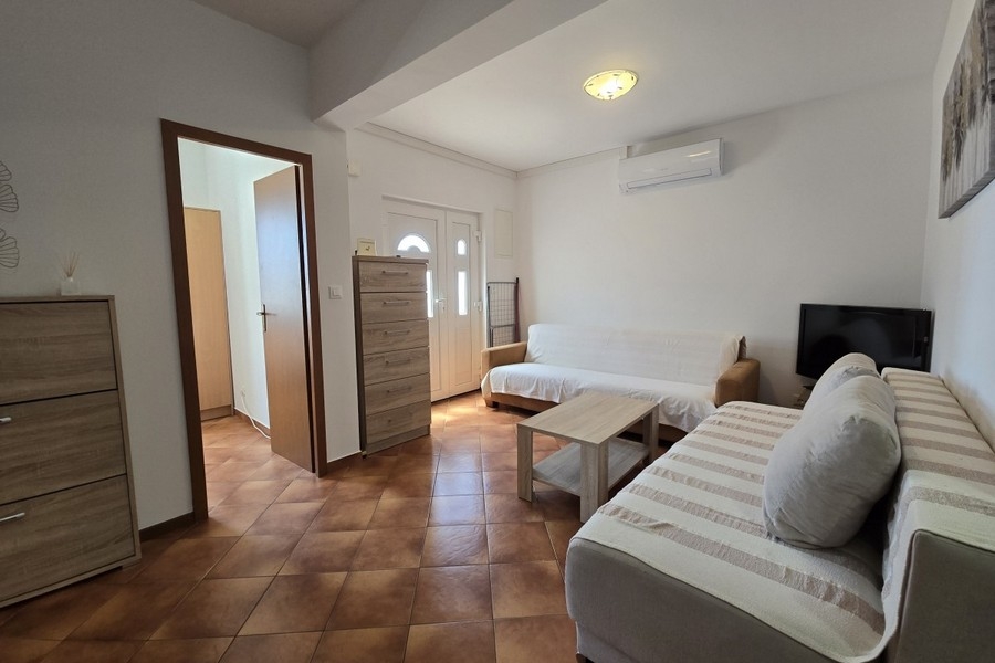 A horvátországi Omis közelében található A3891-es ingatlan légkondicionált lakóterülete.