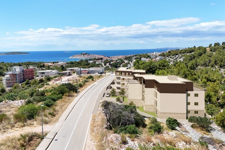 Tengerre néző apartmanok eladók Primostenben.