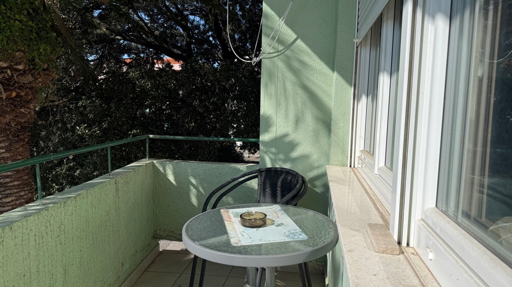 Az A3903 ajánlat erkélye Vodicében.