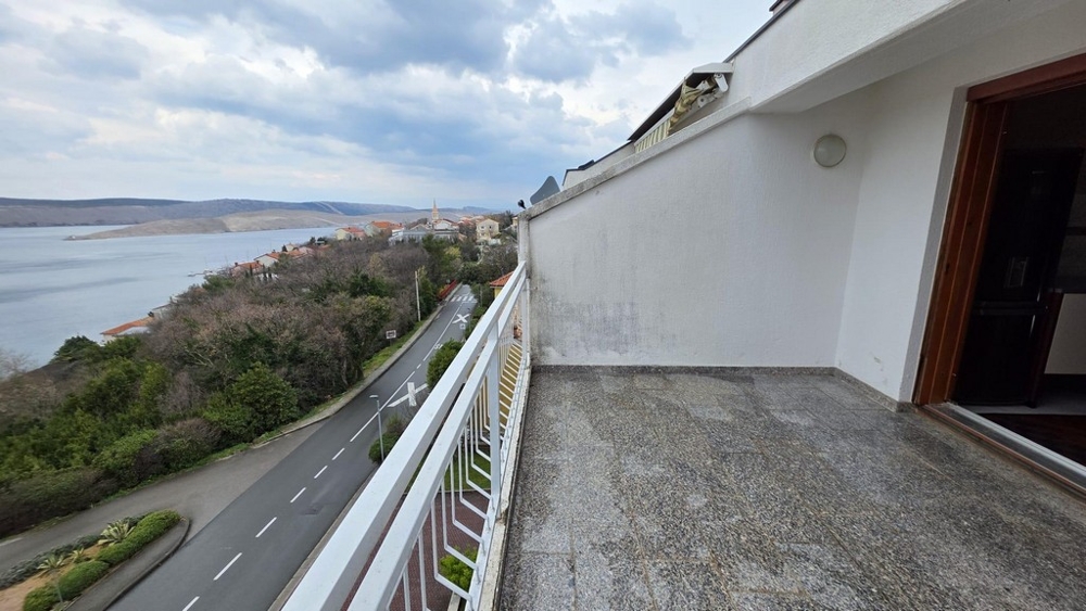 Tengerre néző terasz - A3904 Jadranovóban.