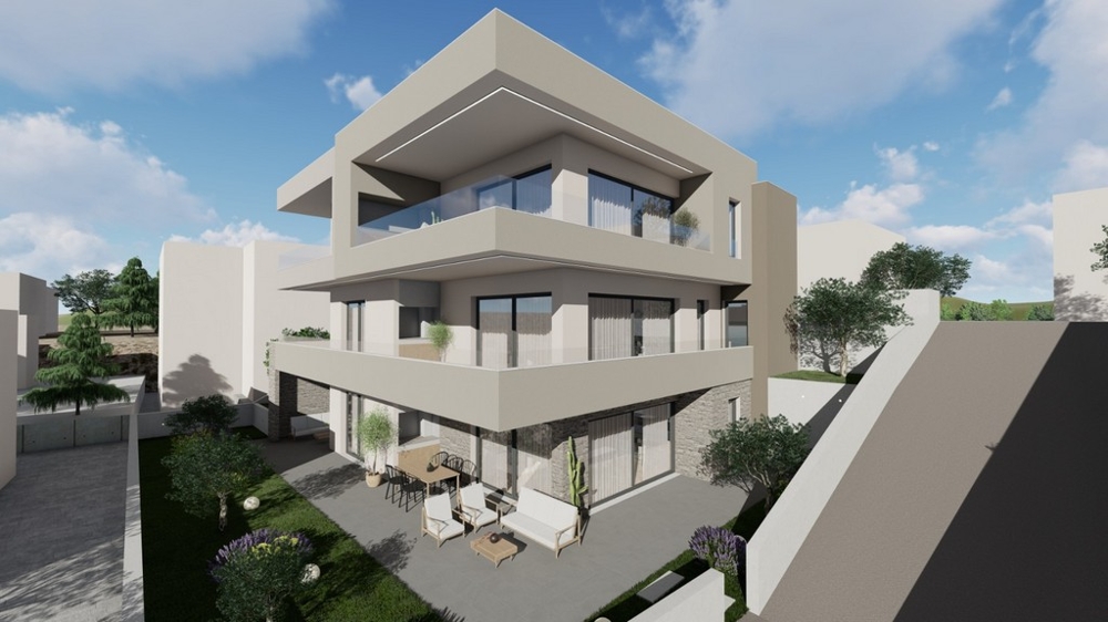 Új építésű lakások eladók Tisnóban, Horvátországban.