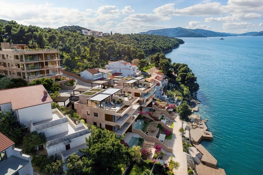Új építésű luxus apartmanok panorámás kilátással a tengerre