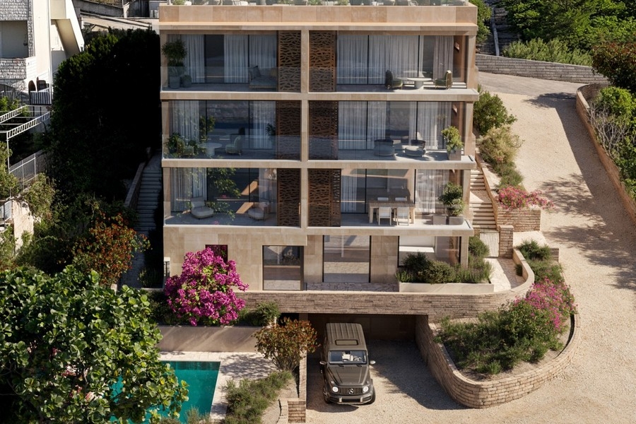 Kiváló minőségű apartmanok panorámás kilátással a tengerre