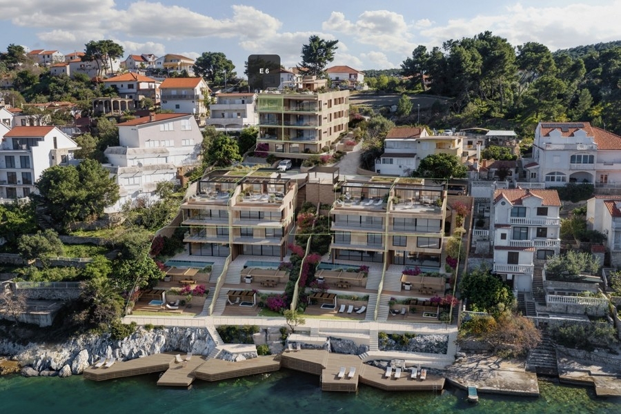 Luxus apartmanok saját terasszal a tenger mellett