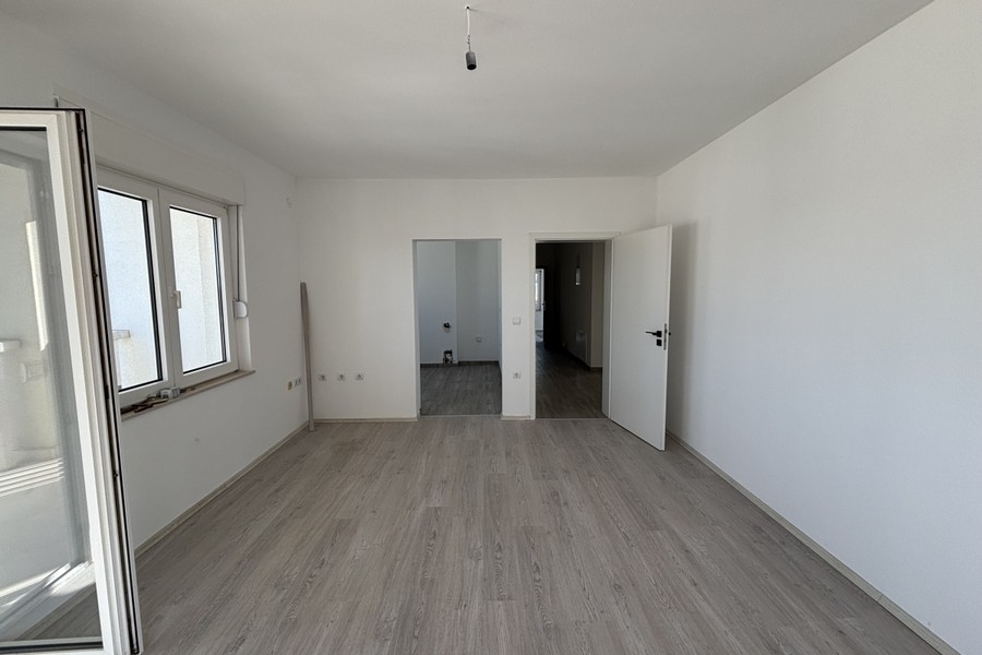 Az apartman hálószobája