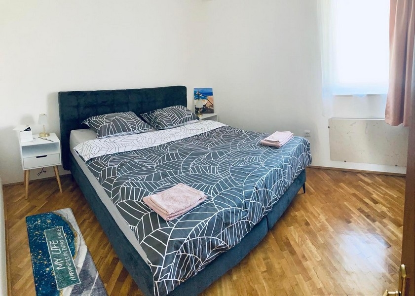 Horvátországi apartman hálószoba